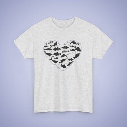 A Heart Full of Fish Unisex T-Shirt