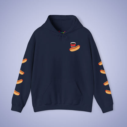 It's a Bad Day to Be A Hot Dog Hoodie | Hot Dog Lover Gift White
