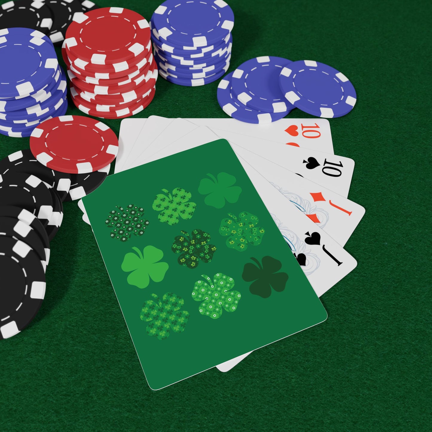 Unique Poker Playing Cards Set - St. Patrick's Day Theme