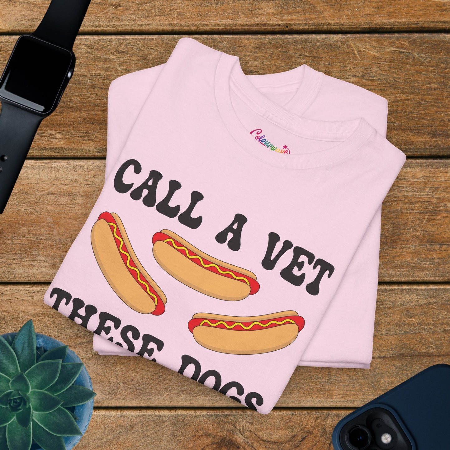Call a Vet These Dogs Are Going Down Funny Hot Dog T-Shirt | Hot Dog Lover Gift