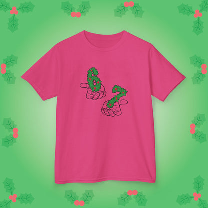 Holly Christmas 67 Tee Fun Trending Kids Cotton T Shirt Six Seven Youth