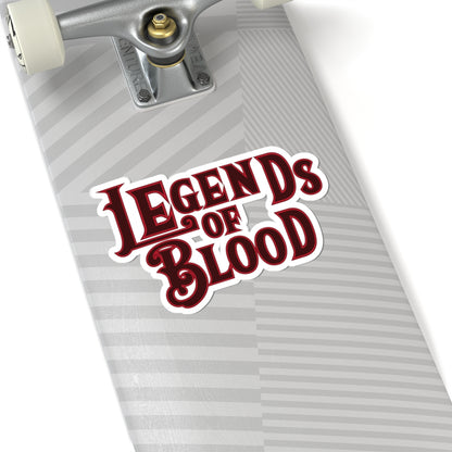 Legends of Blood Logo Sticker