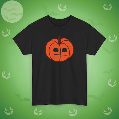 Jackolantern Annoyed Face Halloween Pumpkin  Unisex T Shirt