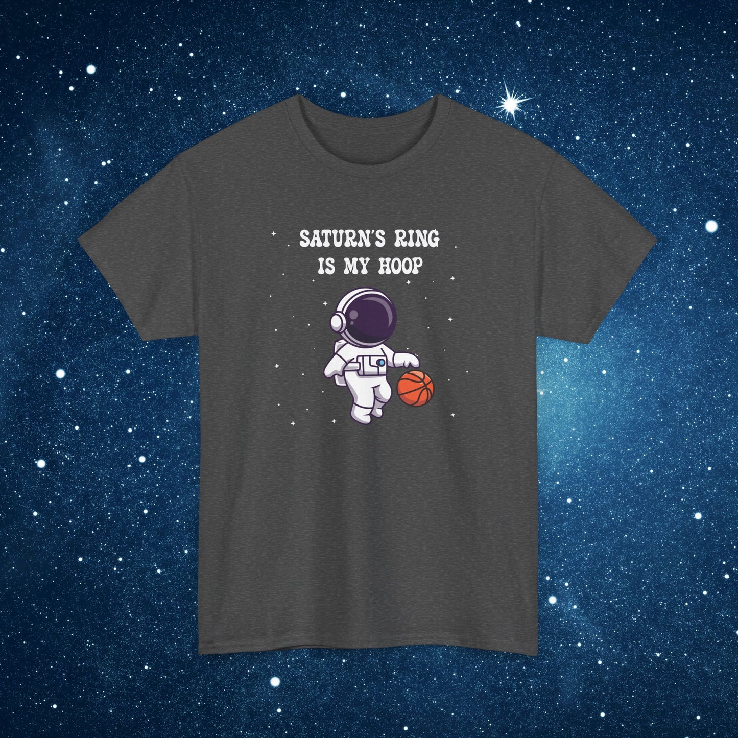 Saturns Ring is my Hoop National Astronaut Day Unisex Graphic T Shirt