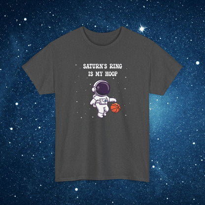 Saturns Ring is my Hoop National Astronaut Day Unisex Graphic T Shirt