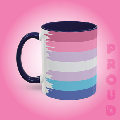 Bigender Paint Style Coffee Mug