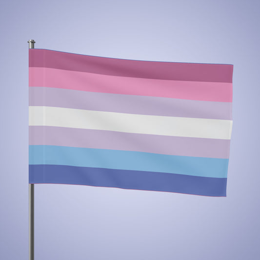 Bigender Pride Month Flag Banner Small Medium & Large
