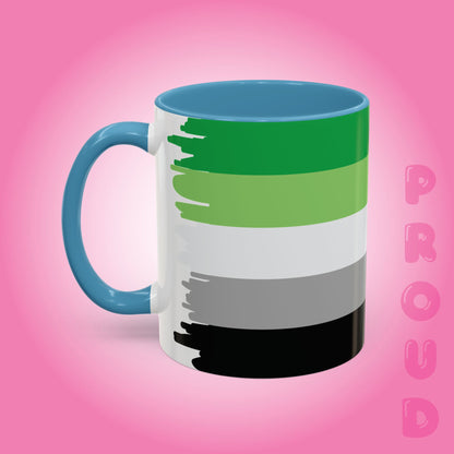 Aromantic Paint Style Coffee Mug