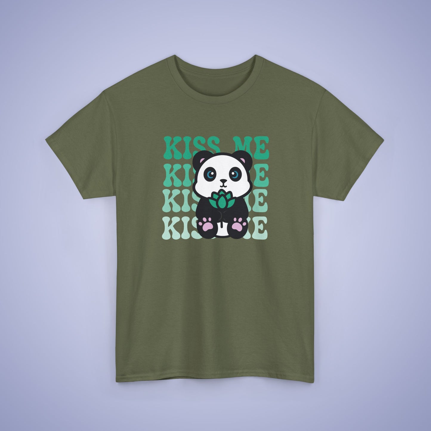 Kiss Me Panda Lover National Panda Day Unisex T Shirt