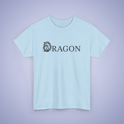 Dragon Word Art Text Dragon Lover Unisex T Shirt