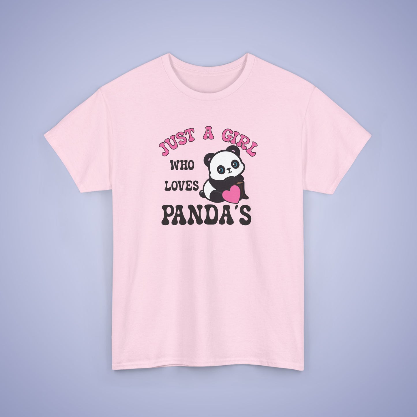 Just a Girl Who Loves Pandas National Panda Day Unisex T Shirt