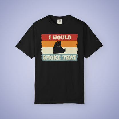 I Would Smoke That Pork Meat Smoker Comfort Colors Mens T Shirt Fathers Day Gift