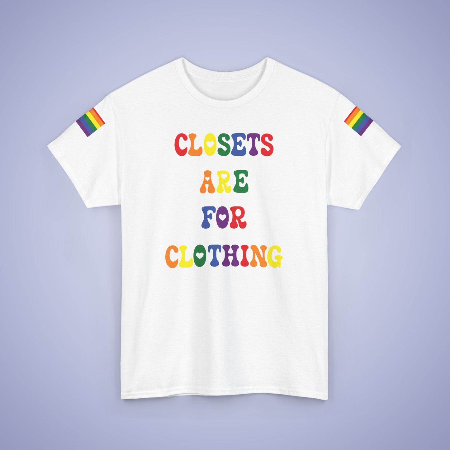 Closets are for Clothing LGBT Pride Month Matching  T Shirt Unisex