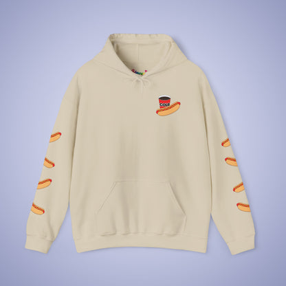 It's a Bad Day to Be A Hot Dog Hoodie | Hot Dog Lover Gift Black