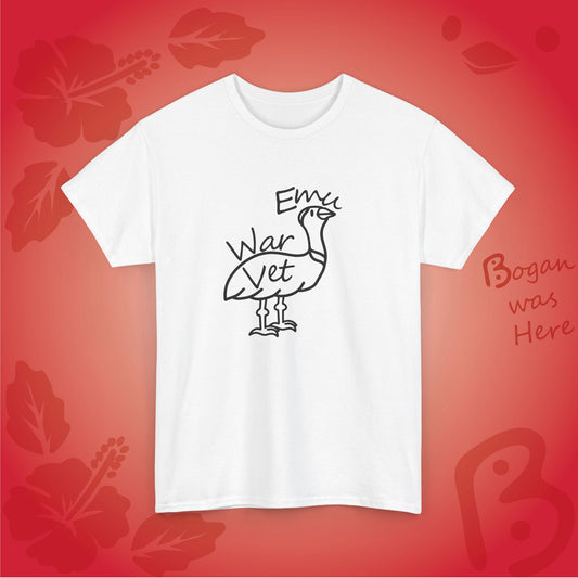 Emu War Vet Bogan's Design T Shirt
