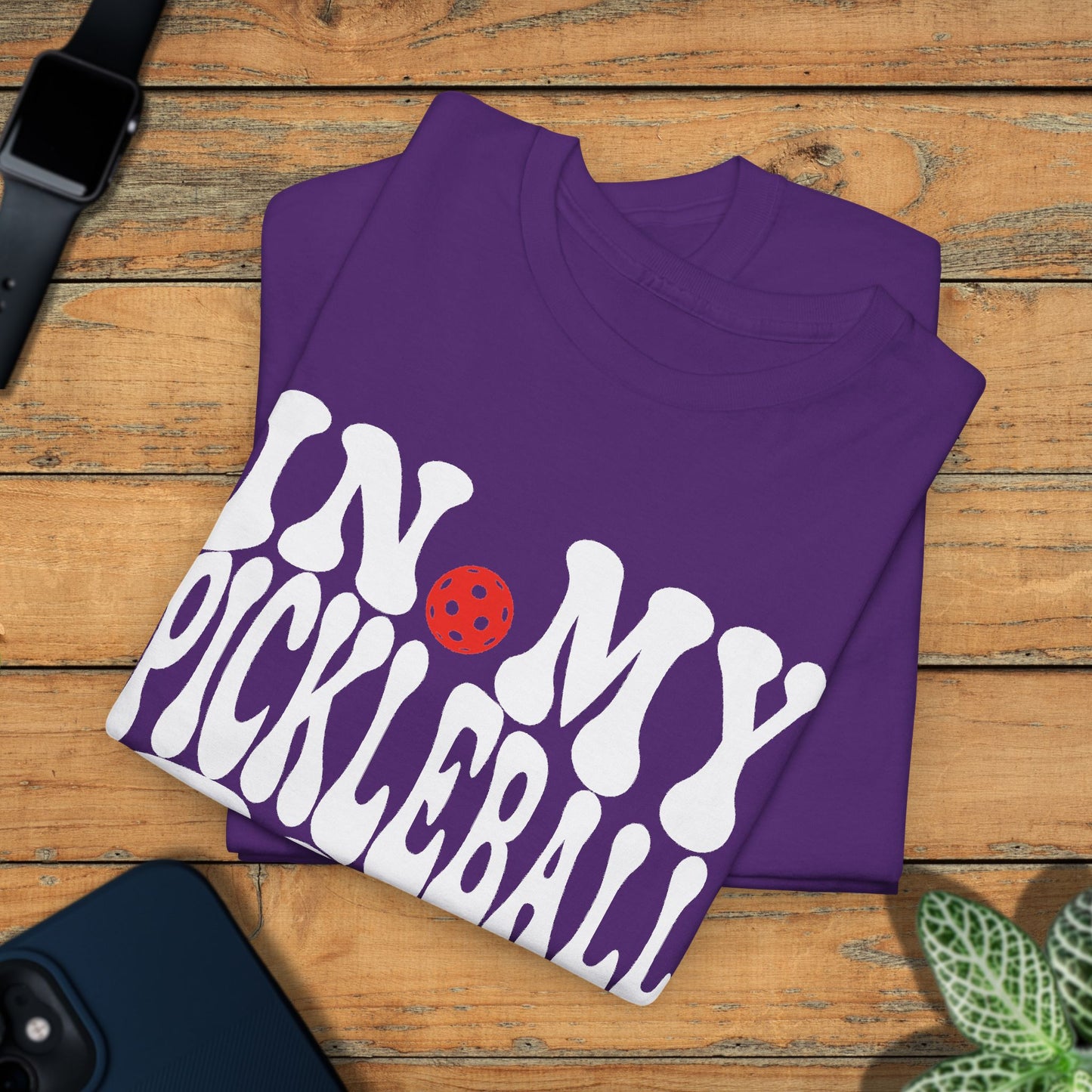 In My Pickleball Era Funny Pickleball T Shirt White Graphic Design
