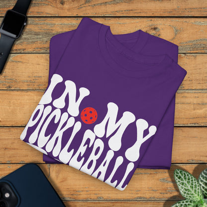 In My Pickleball Era Funny Pickleball T Shirt White Graphic Design