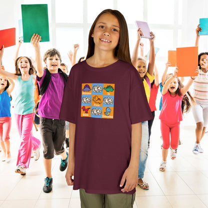 First Grade Fun Dinosaurs Kids Cotton T Shirt Back To School Youth