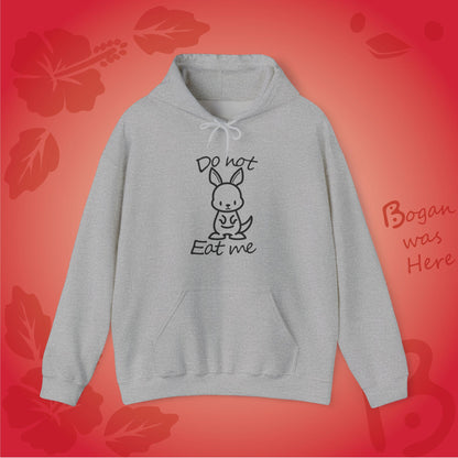 Do Not Eat Me Cute Kangaroo Bogan's Design Hoodie Sweatshirt