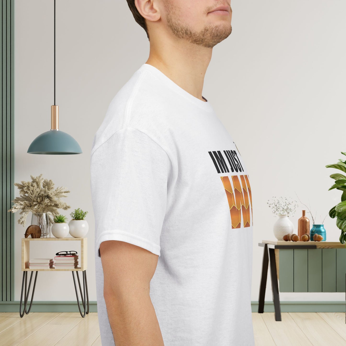 I'm Just Wingin It Sweet As Honey Funny Motivational Bee Lover Design Unisex T Shirt