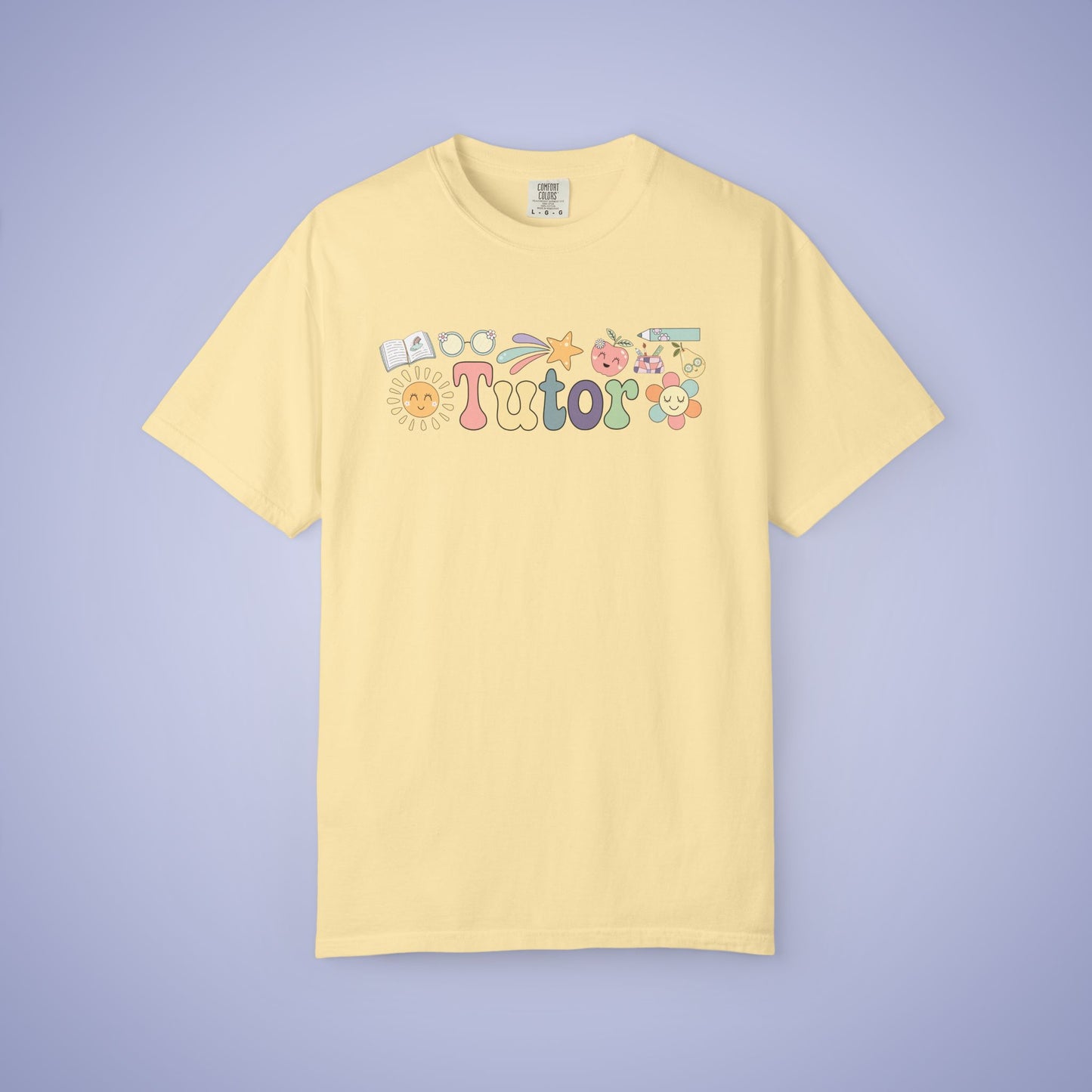 Tutor Teacher T Shirt Retro Comfort Colors Unisex Back to School