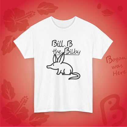 Bill B the Cute Bilby Bogan's Design Tshirt