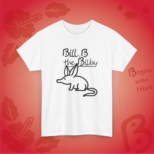 Bill B the Cute Bilby Bogan's Design Tshirt