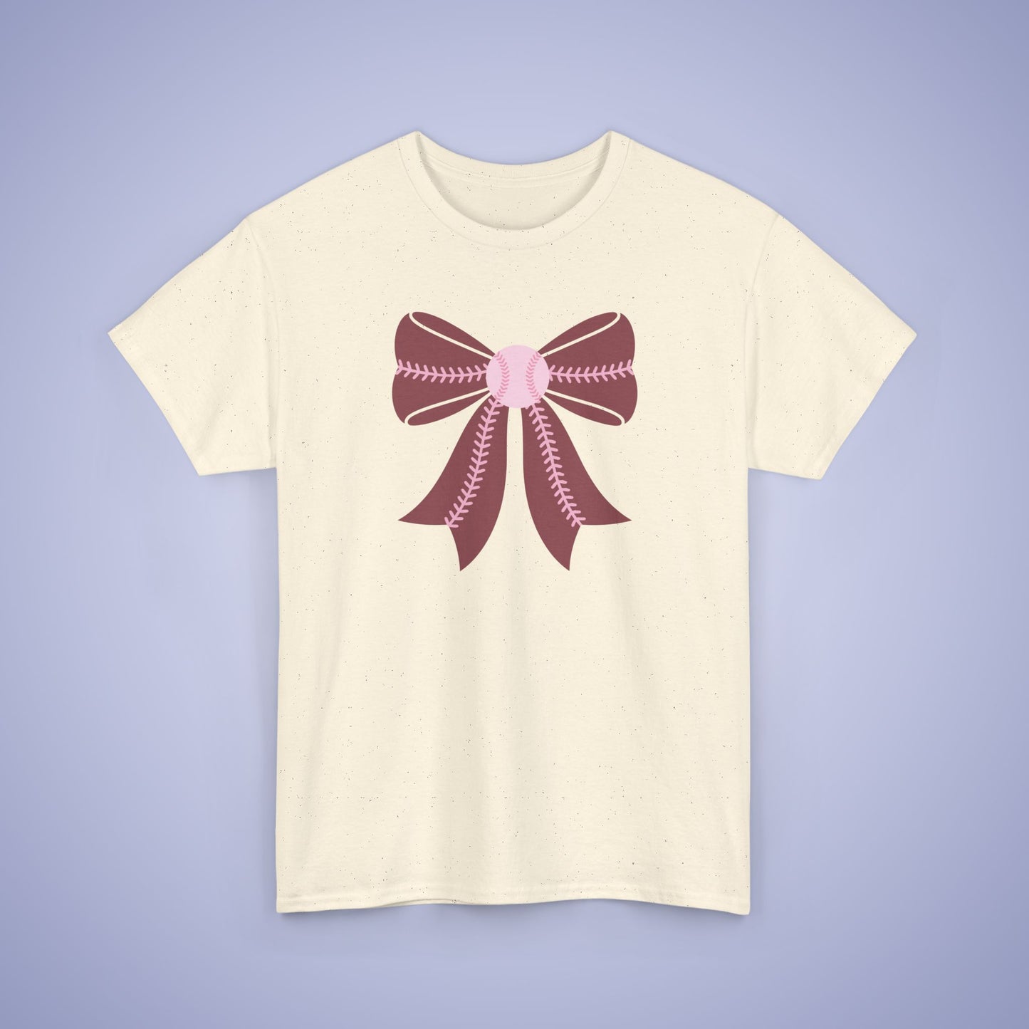 Graphic Baseball Coquette Bow Pink Sports Mom Unisex T Shirt