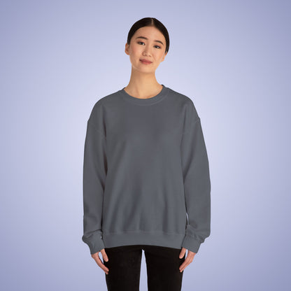 Blank Dark Grey Unisex Crewneck Sweatshirt