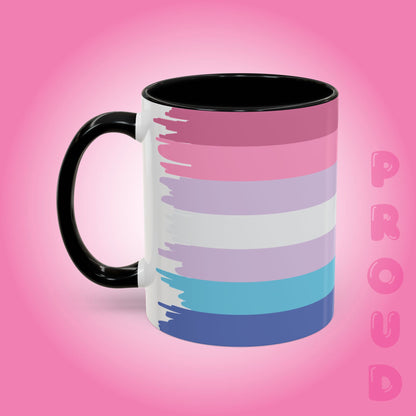 Bigender Paint Style Coffee Mug