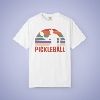 Retro Pickleball Comfort Colors T Shirt Unisex