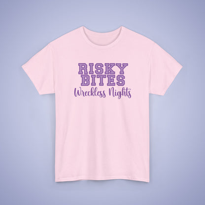 Risky Bites Wreckless Nights IBS Awareness Month Unisex T Shirt
