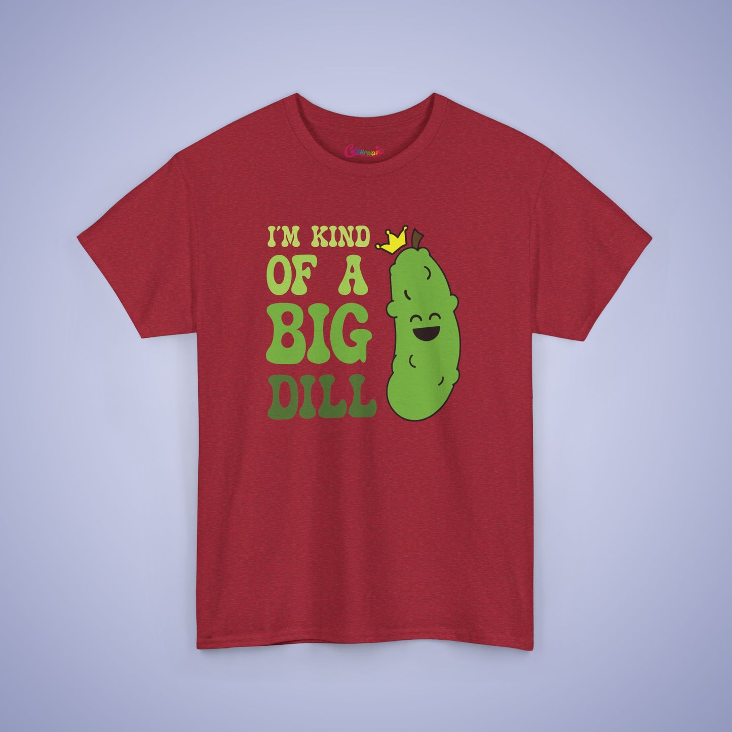 Im Kind of a Big Dill Pickle Lover Pickleball Tee Graphic Design T Shirt
