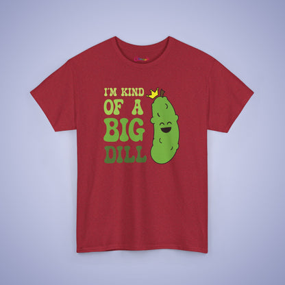 Im Kind of a Big Dill Pickle Lover Pickleball Tee Graphic Design T Shirt