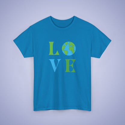 Love Earth Day Everyday Unisex Oversized T Shirt