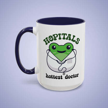 Hopitals Hottest Doctor Frog Lover Gift Coffee Mug Ceramic