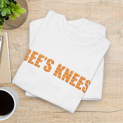 Bees Knees Sweet As Honey Honeycomb Word Art Design Unisex T Shirt