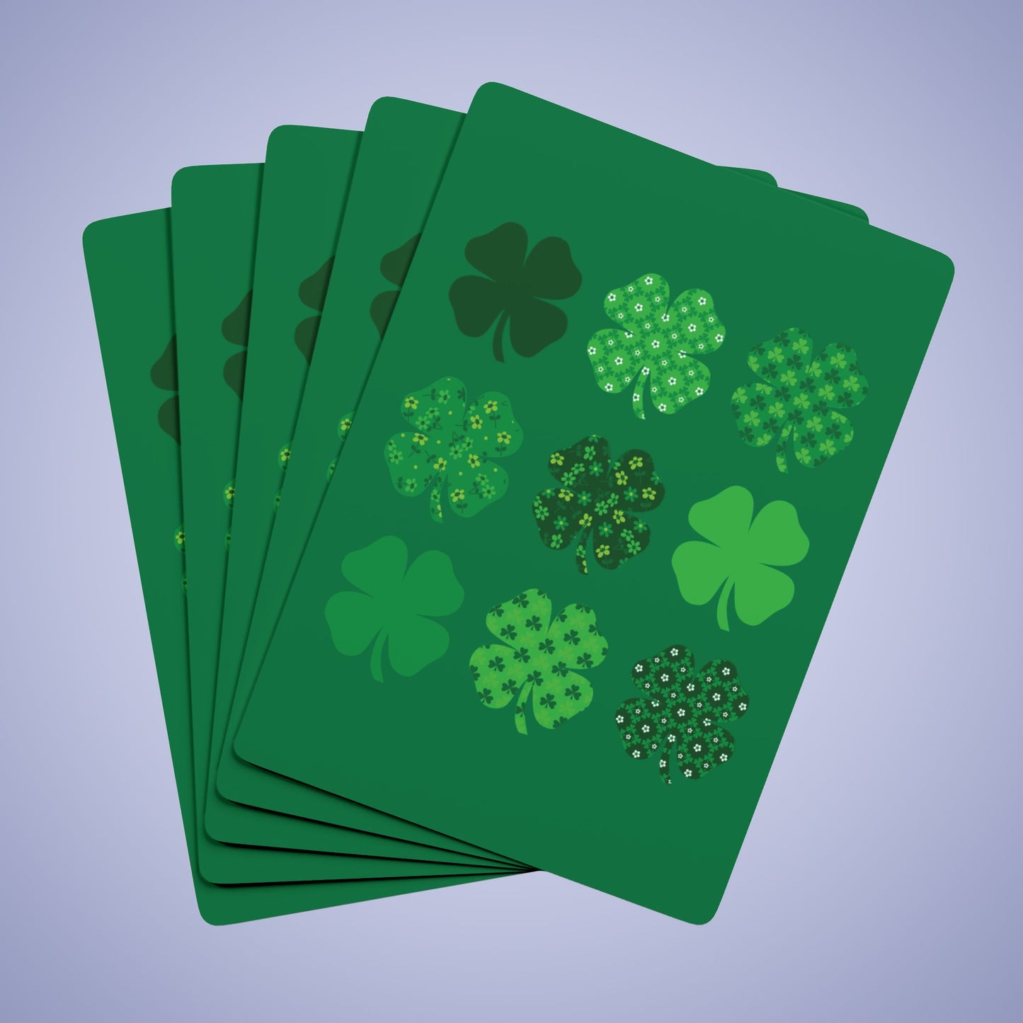 Unique Poker Playing Cards Set - St. Patrick's Day Theme