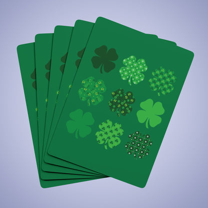 Unique Poker Playing Cards Set - St. Patrick's Day Theme