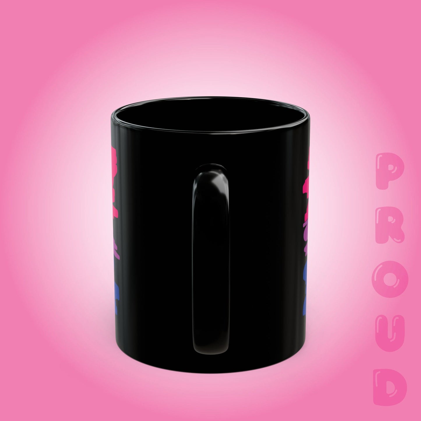 Bi Sexual Pride Month LGBTQ Black 11oz or 15oz Coffee Mug