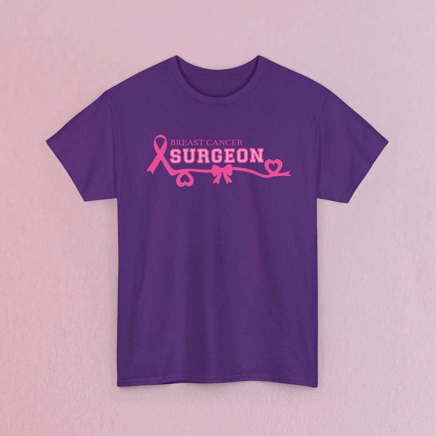 Breast Cancer Surgeon Awareness & Support Doctor Nurse Unisex T Shirt