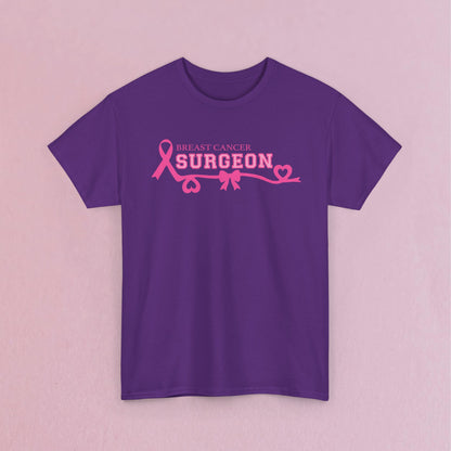 Breast Cancer Surgeon Awareness & Support Doctor Nurse Unisex T Shirt