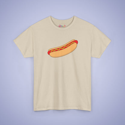 Hot Dog Graphic T-Shirt | Hot Dog Lover Gift Black