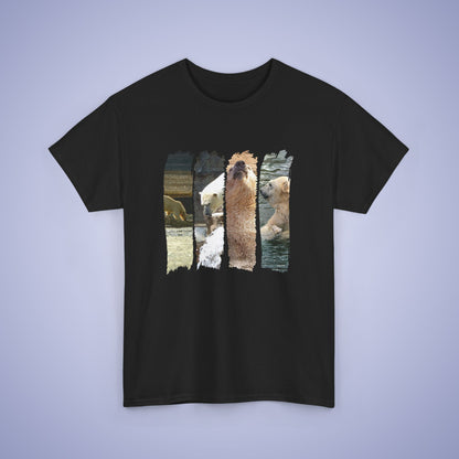 Polar Bear Lover Brush Stroke Photographic Unisex Oversized T Shirt