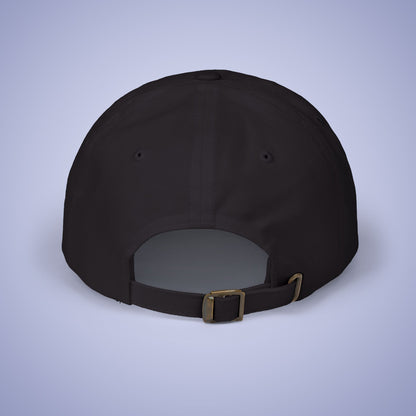 Blackity Black Juneteenth Embroidered Classic Dad Cap Unisex White Embroidery