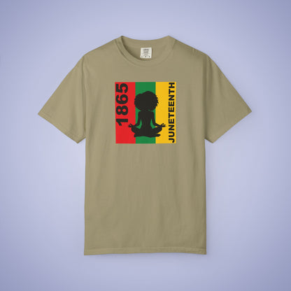 Meditation Juneteenth 1865 Comfort Colors T Shirt Unisex