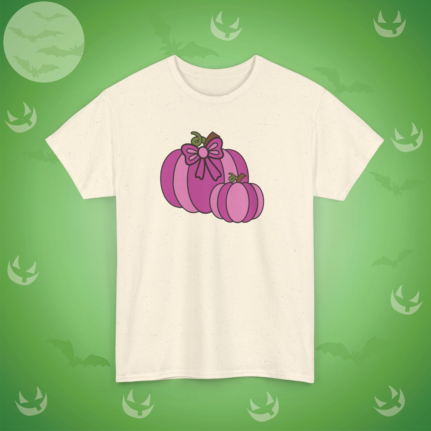Thanksgiving Fall Inspired Halloween Pink Pumpkin Unisex T Shirt