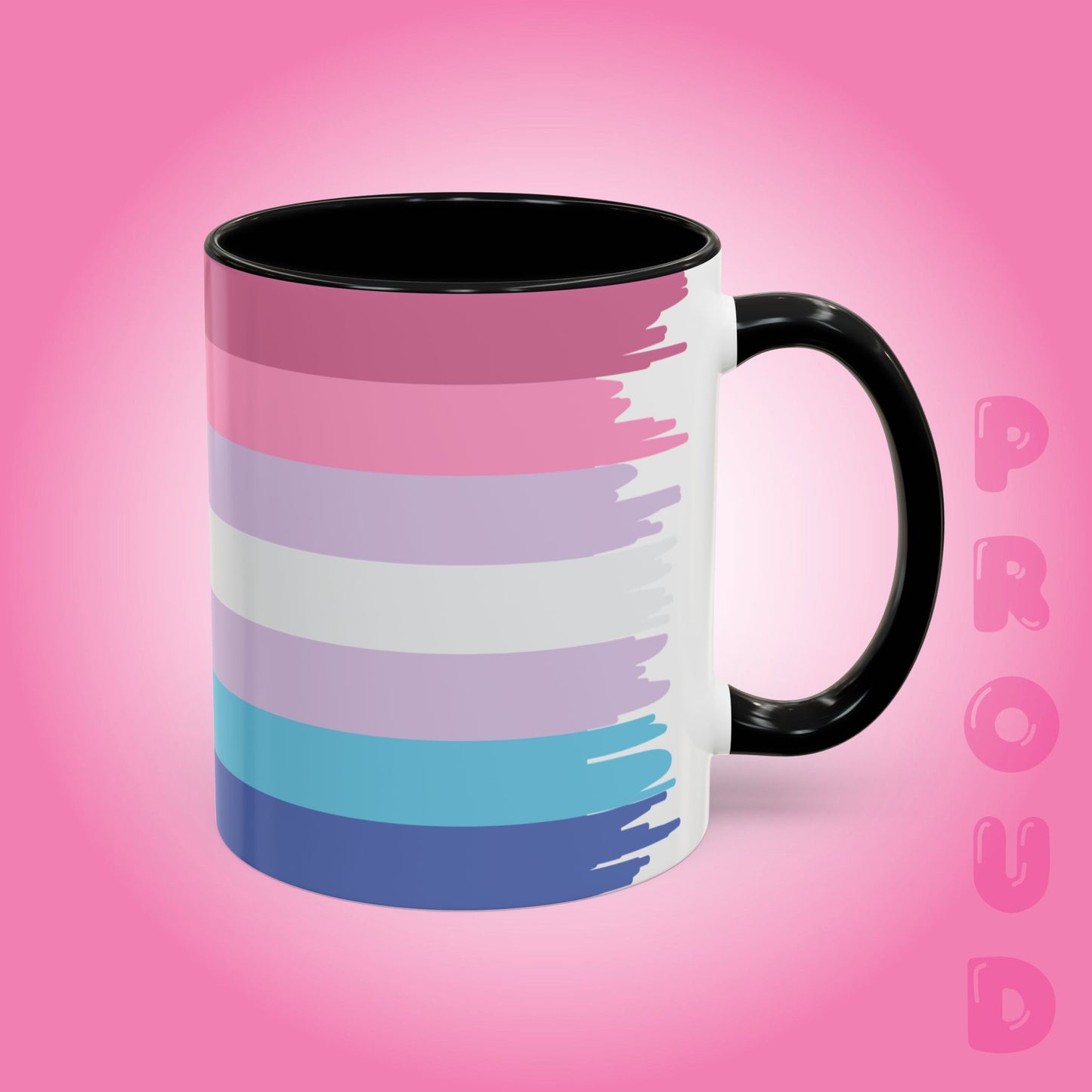 Bigender Paint Style Coffee Mug