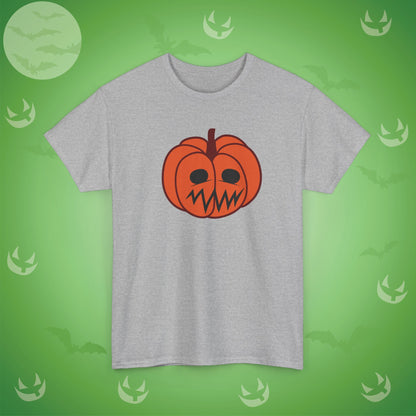 Jackolantern Worried Face Halloween Pumpkin  Unisex T Shirt