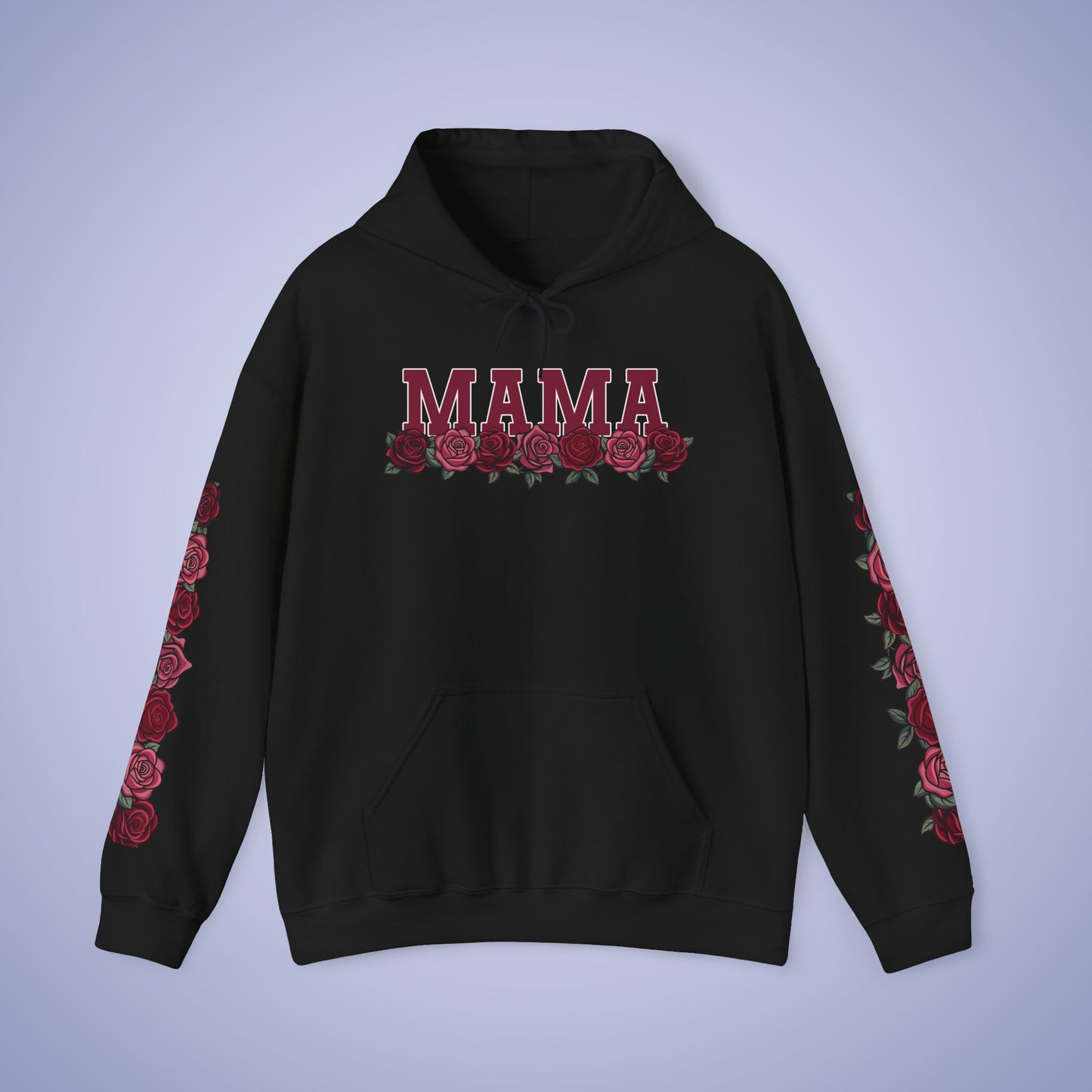 Mama Dark Roses Unisex Hoodie Personalized Name